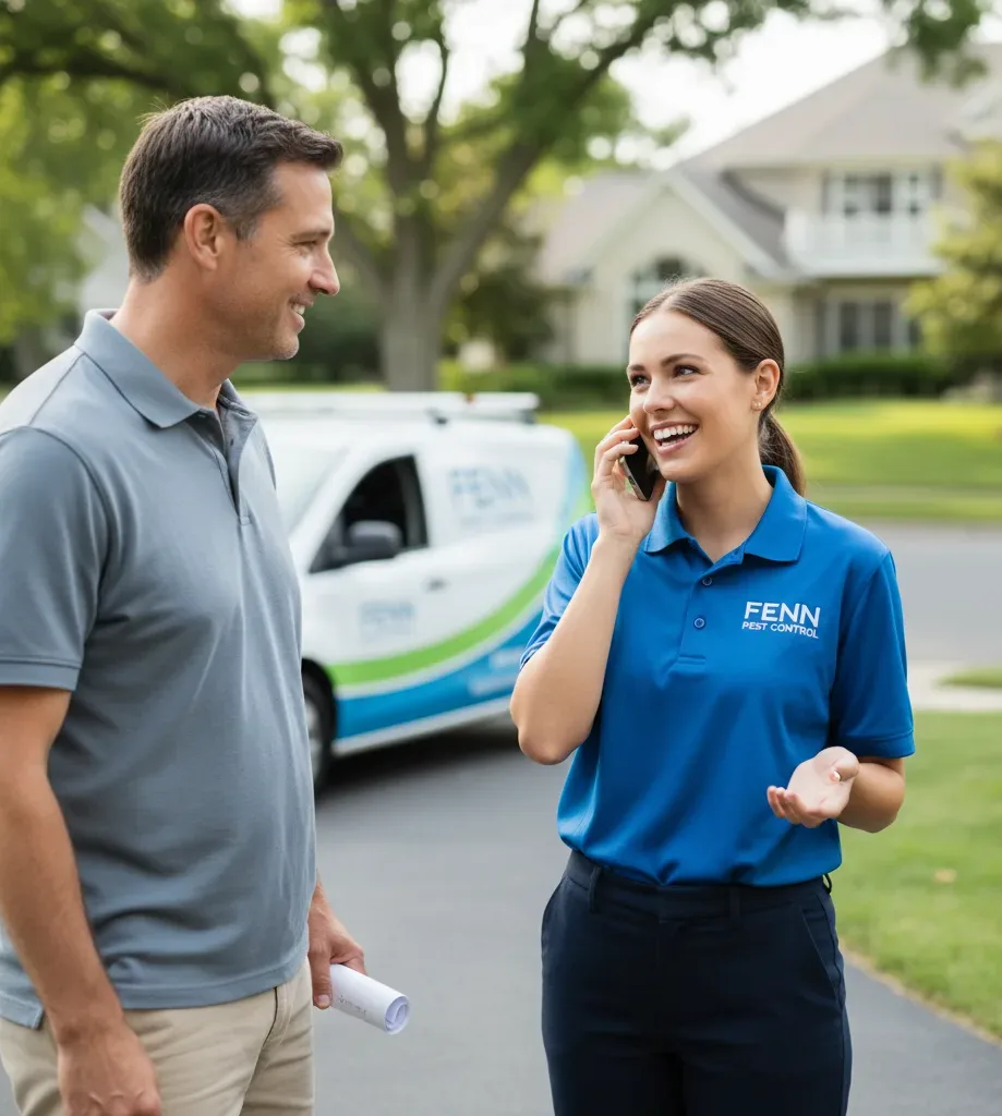 Fenn Pest Control customer support in Denton